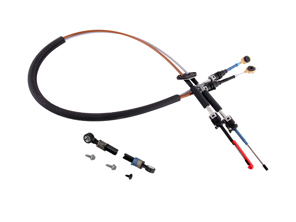 Kit de câble de changement de transmission. Porsche manuelle 6 vitesses 987 Boxster / 987C Cayman - 98742404211, 98742404212