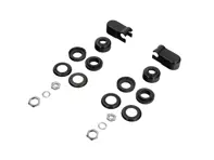 Kit de fixation pour bras d'essuie-glace avant avec capuchon. Porsche 911 / 930 / 914 - 90162892600, 92862862300, 90162892301, 90162892400