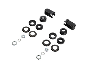 Kit de fixation pour bras d'essuie-glace avant avec capuchon. Porsche 911 / 930 / 914 - 90162892600, 92862862300, 90162892301, 90162892400