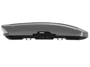 Box da tetto Thule Motion XT L 450L Titan lucido per Porsche Cayenne / Panamera / Macan / Taycan / 991 / 992 / 997 / 996 - 629700, 95804400012, 95804400013