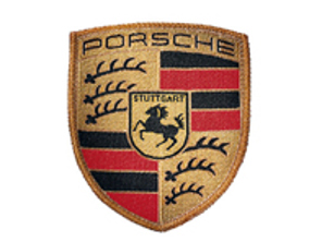 Porsche Wappen - Aufnäher