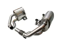 Boîtes d'échappement sport secondaires DesignTek pour Porsche 991.1 - 126343-01, 99111132101, 99111132103, 99111132501, 99111132503, 99111132502, 99111132201, 99111132203, 99111132601, 99111132603, 99111132602