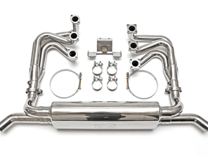 RSR Header Muffler Kit. Porsche 911 Carrera 1976-1989 w/o Heat - 93011102200, 93011102203, 9302112501, 93011104300, 93021102901 - FS.POR.911.RSRWOH, FS.POR.911.RSRWOHS, FS.POR.911.RSRWOHT, FS.POR.911.RSRWOHTS