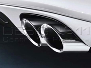Exhaust Sports Tail Pipes. Porsche Panamera Turbo - 97004420001