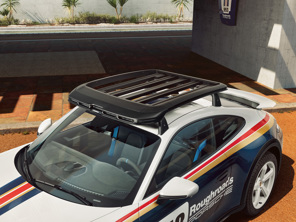 Roof rack basket with auxiliary headlights. Porsche 911 (992) DAKAR - 992044885