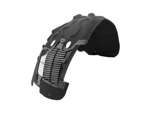 Revestimiento del paso de rueda delantero. Porsche 9YA Cayenne - 9Y0810971, 9Y0810971B, 9Y0810971D, 9Y0810971F, 9Y0810971H, 9Y0810972, 9Y0810972B, 9Y0810972D, 9Y0810972F, 9Y0810972H