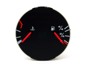 Strumento indicatore indicatore temperatura e carburante. Porsche 928 - 92864194902