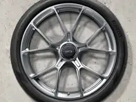 Set di cerchi in lega da 20'/21' 992 (911) GT3 in Brilliant Chrome Metallic Original Porsche - 992044680CC