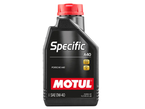 Olio motore completamente sintetico MOTUL SPECIFIC A40 0W-40 - Flacone da 1 litro - 0W/40, 0W-40