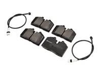 ACHTER Remblokken en sensoren kit. Porsche 928 S2 / 928 S4 Brembo - 96435193905, 92861231302, 95135193901, 95135193904, 96435193902, 96435193903, 92861231304