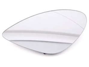 Door mirror glass ASPHERICAL, Right. Porsche 958 Cayenne RHD - 95873152281, 3122202