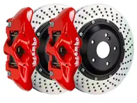 Brembo GT Big-remkit (achter). Porsche - Maat remschijf: 380x28 - 2S19005A, 2S19005A1, 2S19005A2, 2S19005A3