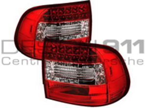Knipperlichten achter ROOD / DUIDELIJK met LED-lampen. Porsche Cayenne 955 - 95563100040