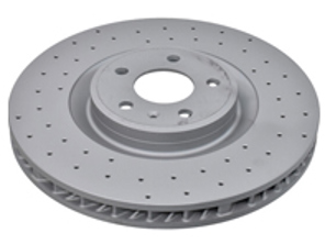 Rotor de disque de frein SPORT COAT Z, avant. Porsche Macan 3.0L Essence / 3.0L Diesel - 460.1552.52, 95B615301F, 95B615302, 95B615302F, 95B615302H, 95B615301H, 95B615302T, 95B615301T, 09D93611, 09D93711, 460.1553.52, 95B615301 - 460.1552.52, 460.1553.52