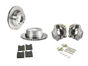 Kit étrier, disque et plaquettes de frein arrière. Porsche 911 1969-1983 - 91135290700, 91135290800, 90135204114, 91135295003, 91135295005, 91135295004