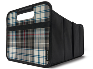 Box bagagliaio pieghevole originale Porsche in Heritage Design - Turbo 50 tartan - 00004400142