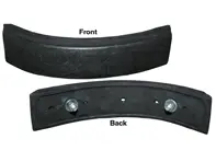 Klaxon de pare-chocs avant / caoutchouc de protection. Porsche 911 1965-73 - 90150590121 - PS5913, 9315/18B, 1684350300