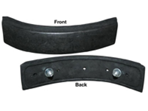 Klaxon de pare-chocs avant / caoutchouc de protection. Porsche 911 1965-73 - 90150590121 - PS5913, 9315/18B, 1684350300