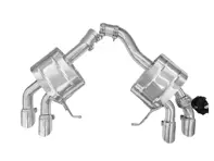 Silenziatore posteriore scarico sportivo Porsche 95B.2 Macan S 2019-2020 - 95B253611PY, 95B253612JY - TSPOMACU19.003.A