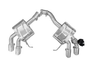 Silencieux arrière d'échappement sport Porsche 95B.2 Macan S 2019-2020 - 95B253611PY, 95B253612JY - TSPOMACU19.003.A
