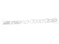 924 - Stemma Adesivo Argento Porsche 924 1976-85 - 477853627C, 477853627