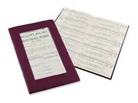 Pflegepass Serviceheft (ENGLISCH). Porsche 911T / 911E / 911S (1970 bis 1973) / 914-6 - WKD43152010