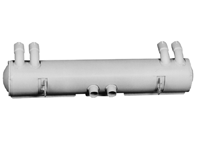 Marmitta di scarico / scatola posteriore del silenziatore. Porsche 356 B/C/912 - 92.301, 92301, 1620600400, 61611101605 - 92.301, 1620600400
