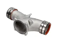 Aluminium Ansaugplenum 74mm. Porsche 997 Turbo MKII IPD - 97274.2, 9A111012074