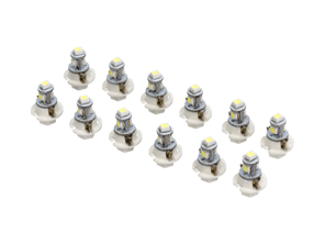 Set di 12 lampadine LED per cruscotto B8.4 bianco brillante - 96463192098