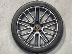 21' Panamera (971.2) 911 Turbo Design II Alufelgen & Sommerreifen Original Porsche - 971044665G