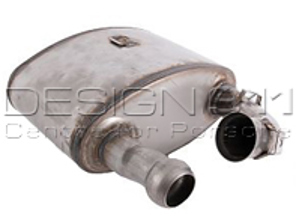 Auspuff Schalldämpfer / Schalldämpfer Sport. Porsche 993RS - 99311104613, 99311104514