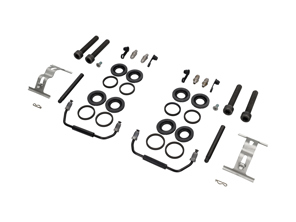 Kit de révision d'étrier de frein AVANT. Porsche 986 Boxster S / 996 - 93035191900, 99907340201, 99927007001, 95135191701, 95135191700, 105595556, 105595558, 99635196100, 99635196200, 99635195901