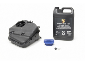 Serbatoio dell'acqua con tappo e antigelo da 5 litri. Porsche 955 / 957 Cayenne 2003-10 - 95510614723, 95510614720, 95510614721, 95510614722, 9551061472