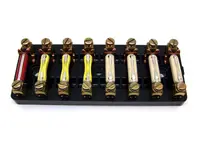 Fuse box 8-pole. Porsche 911 1974-89 / 930 1975-77 - 91161208701, 1699300400