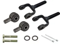 Spurstangengelenkgabel und Gelenkbuchsensatz. Porsche 911 1965-89 / 914 - 91434705700, 91434705701, 91434705702, 9013473150, 90134731503, 90134731504