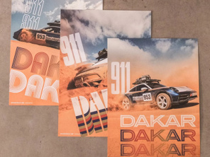 Posterset - 911 Dakar