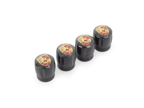 Dekoratives Ventilkappen-Set 4-teilig für Porsche - 99104460267, 99104460268, 99104460269