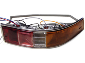 Blinkerheck & Glas aus Kunststoff für frühe SWB Porsche 911/912 1965-68 - 90163140300, 90163140400, 90163140301, 90163140401 - 15878S, 15878D, 1695300670, 1695300680