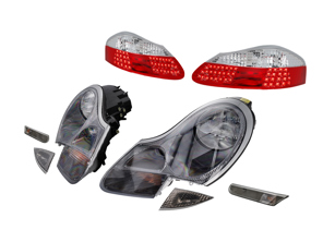 Kit di aggiornamento leggero III. Porsche Boxster 986 *RHD Auto - 00004490999, 98663113121, 98663113221, 99663104502, 99663104602, 99663104403, 99663104303