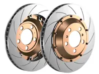 Gruppo disco freno anteriore flottante Pagid RBD endurance racing. Coppa Porsche 997 GT3 - SD380320301, SD380320401