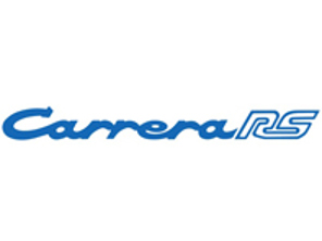 Rear lid 'CARRERA RS' sticker, in Blue. Porsche 911 72-73 - 91155903603, 91155903602, 91155903601, 91155903600