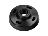 Garniture de rosette de lunette en plastique pour interrupteur de tableau de bord. Porsche 911 69-73 - 91161321300, 911-613-213-00, 1696150200