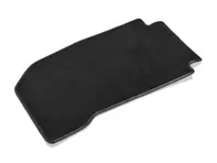 Rivestimento del pavimento in moquette per il vano piedi, anteriore destro, nero. Porsche 964 con guida a sinistra - 964551012015FV