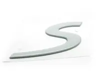 S - Badge pour Porsche 987 Boxster S / 997 Turbo S - 98755998500