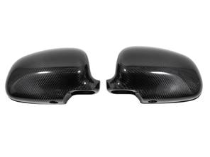 Spiegelkappenset koolstofvezel van Rennline. Porsche 955 Cayenne - 95573161901GRU, 95573162001GRU, 95573162101GRU, 95573162201GRU, 95573162301GRU, 95573162401GRU, 95573152300GRU, 95573152400GRU