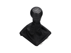 Pommeau de levier de vitesse en cuir pour boîte de vitesses à 7 rapports. Porsche 991 / 992 - 99142407510, 99142407520, 99142407525, 99142407626 - PMKB-FB-7, PMKR-FB-7, PMKY-FB-7, PMKW-FB-7, PMKA-FB-7