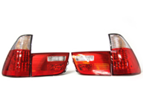 Coppia fanali indicatori di direzione posteriori luci LED fumé e rosso BMW SERIE 3 E90 (berlina). - 0001216993, 1216993
