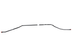 Olieleiding, messing, gelakt, retour. 1973 PORSCHE 911S 2.4 / CARRERA 2.7 - 91120704301, 91120704401 - 1613702400