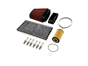 Service- und Wartungsset für Porsche Boxster 987 2,7 l / 3,2 l und 3,4 l / Cayman: Öl, Luftfilter, Zündkerzen & mehr - 98710098700, 98710098700/1, 98711013301, 99757121902, 99610722560, 99917022390, 90012310630, 00004400204