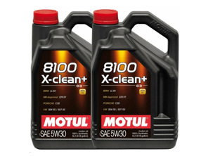MOTUL 8100 X-CLEAN+ 5W-30 发动机油 10 升 - 106376, 106377